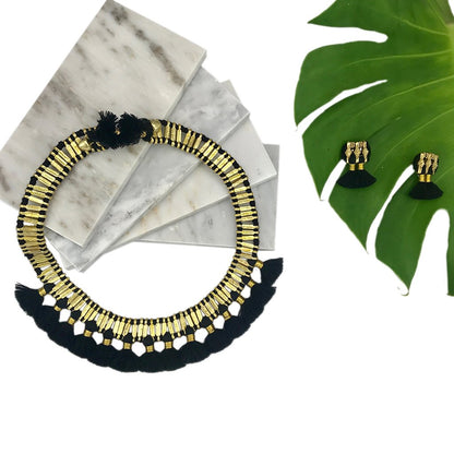 Temple Tassel Collar
