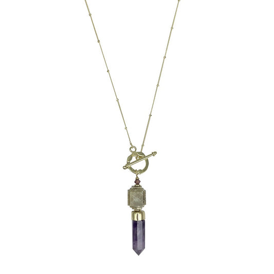 Amethyst Lariat