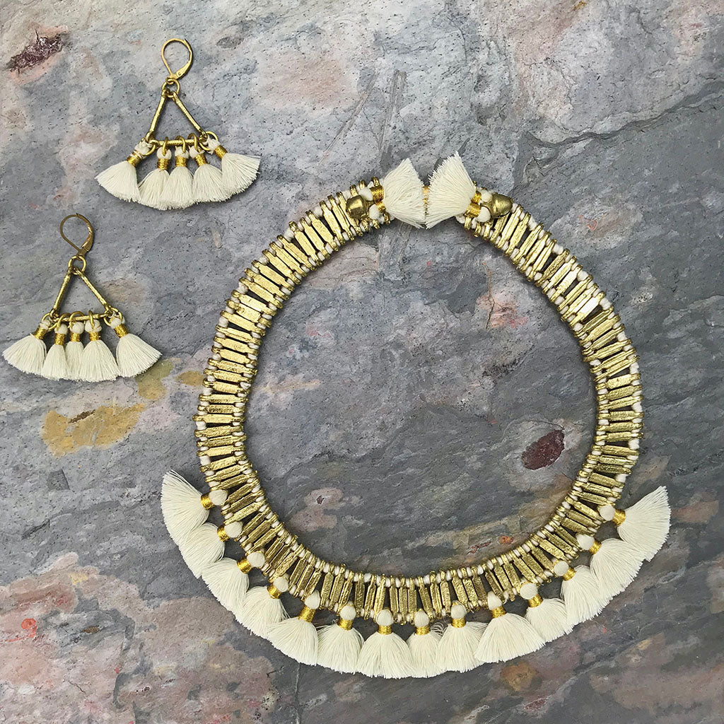 Temple Tassel Collar